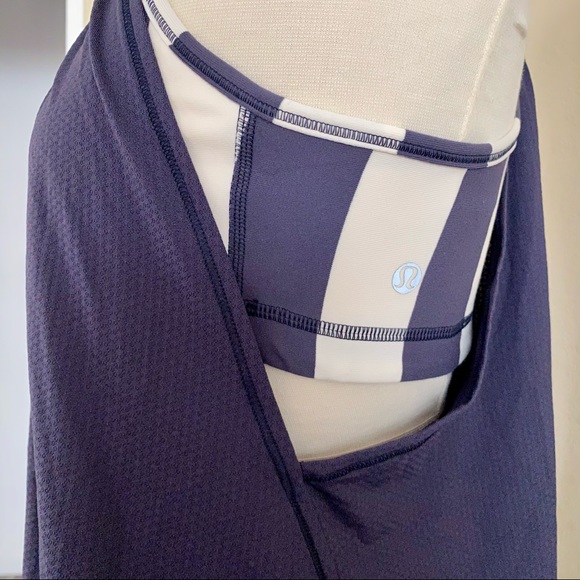 SOLD Lululemon No Limits Tank Cadet Blue Size 8 - Picture 6 of 10